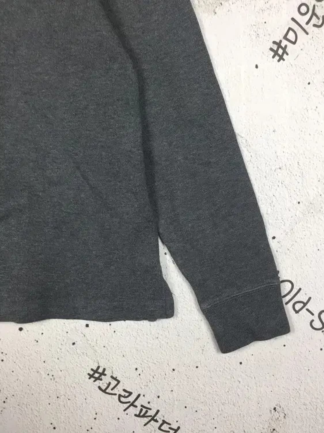 폴로랄프로렌 코튼 하트집업 니트 스웨터 그레이 S 2400104 상품이미지6