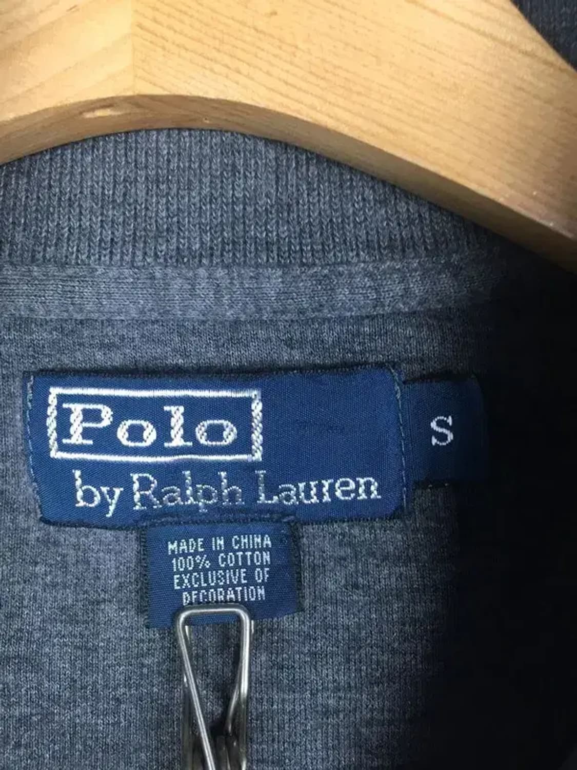 폴로랄프로렌 코튼 하트집업 니트 스웨터 그레이 S 2400104 상품이미지8