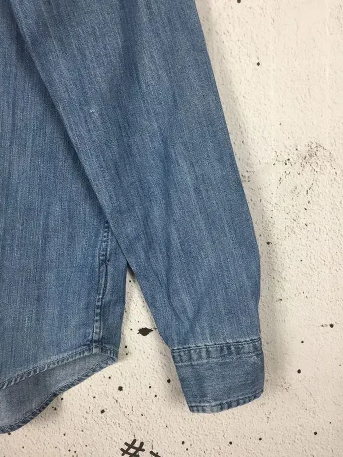 랄프로렌 여성 긴팔 데님 셔츠 중청 L/G (14-16) 1100371 상품이미지10