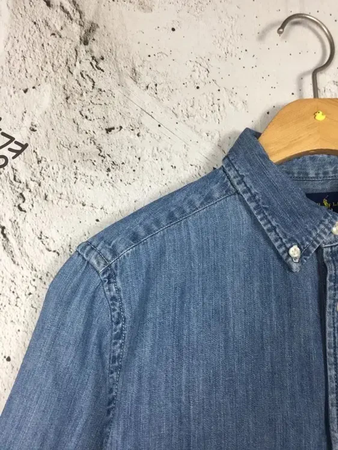 랄프로렌 여성 긴팔 데님 셔츠 중청 L/G (14-16) 1100371 상품이미지5