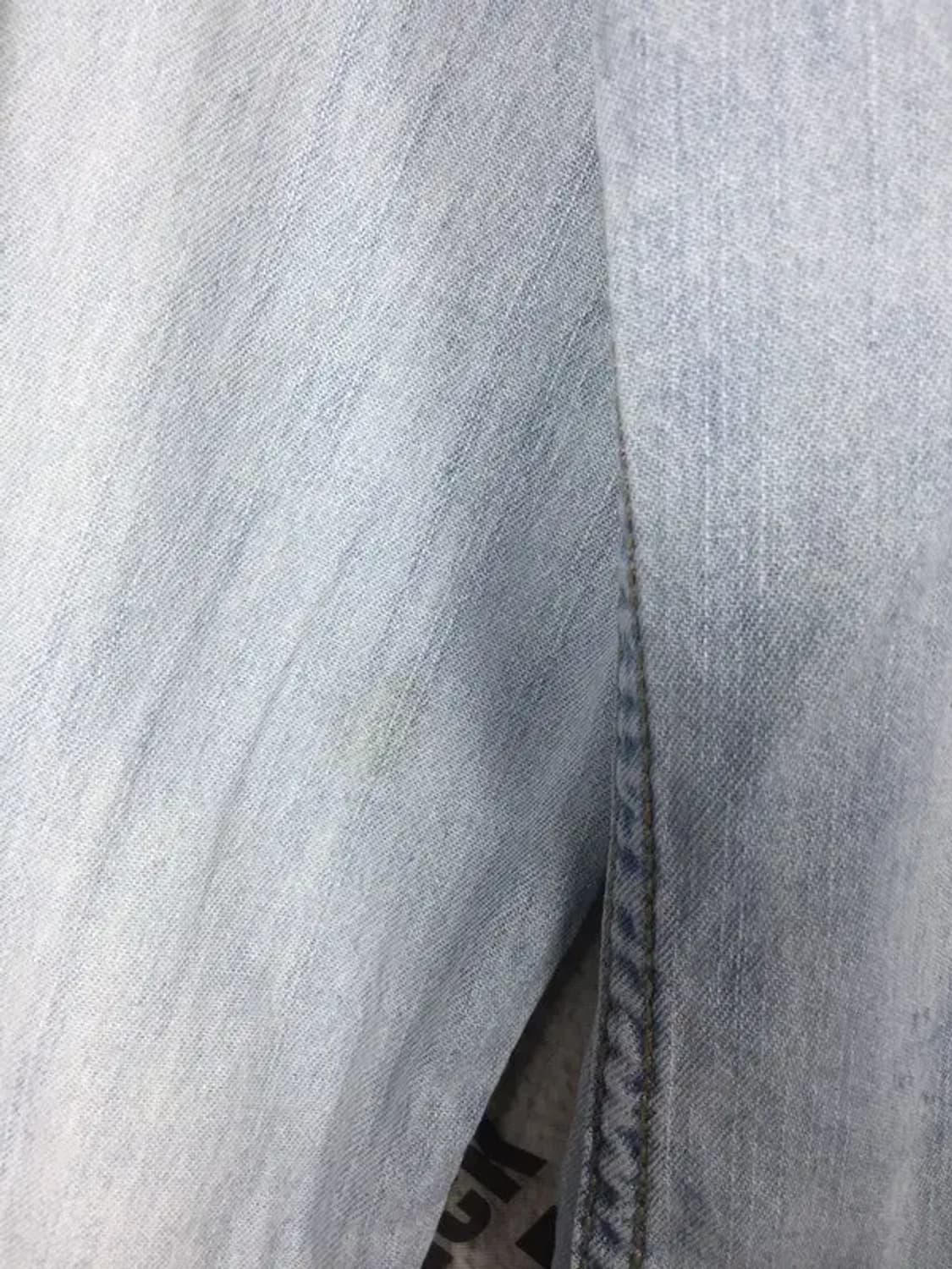 디키즈 포켓 워시드 데님 셔츠 연청 LARGE 1100373 상품이미지9