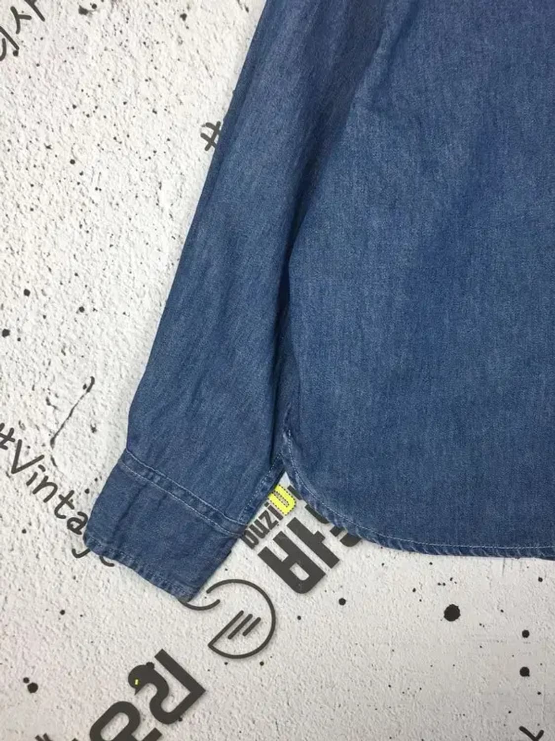 후아유 여성 스티브 크롭 데님 셔츠 중청 S 1100372 상품이미지6