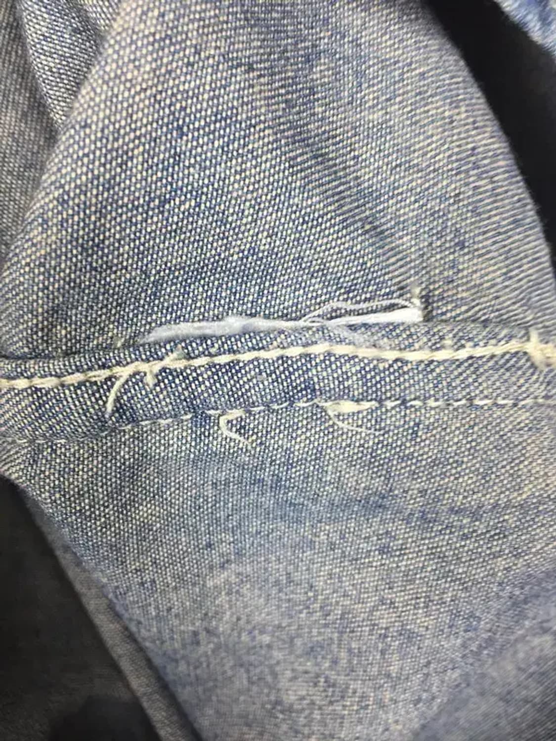 후아유 여성 스티브 크롭 데님 셔츠 중청 S 1100372 상품이미지8