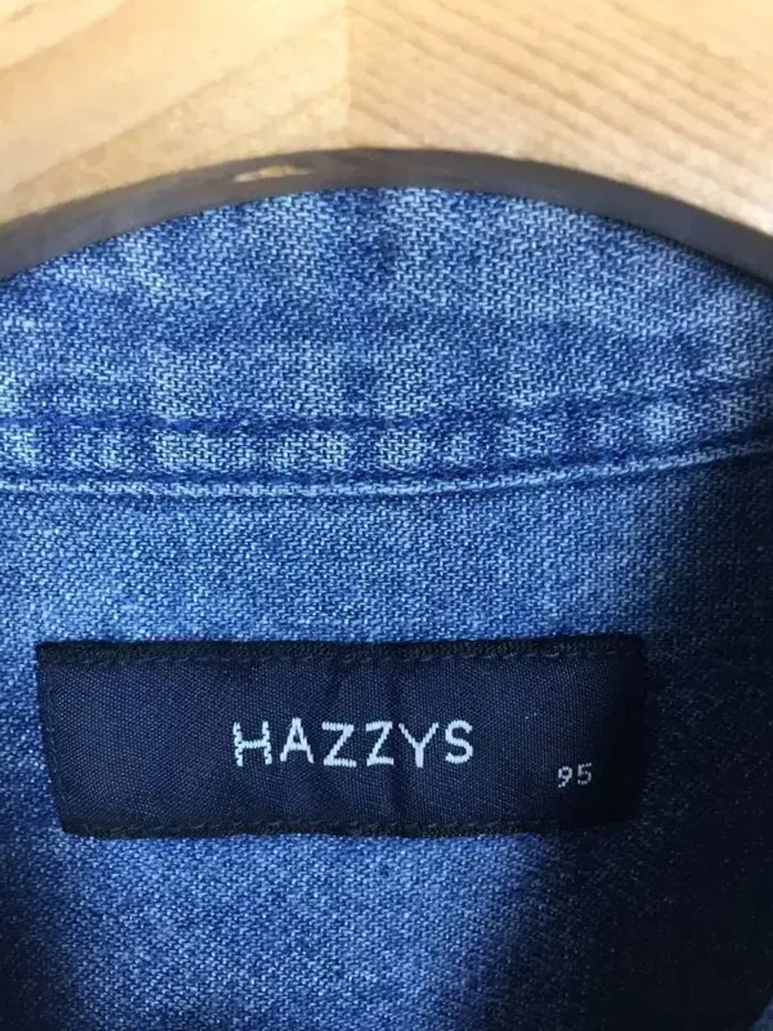 헤지스 긴팔 데님 셔츠 중청 M 1100374 상품이미지8