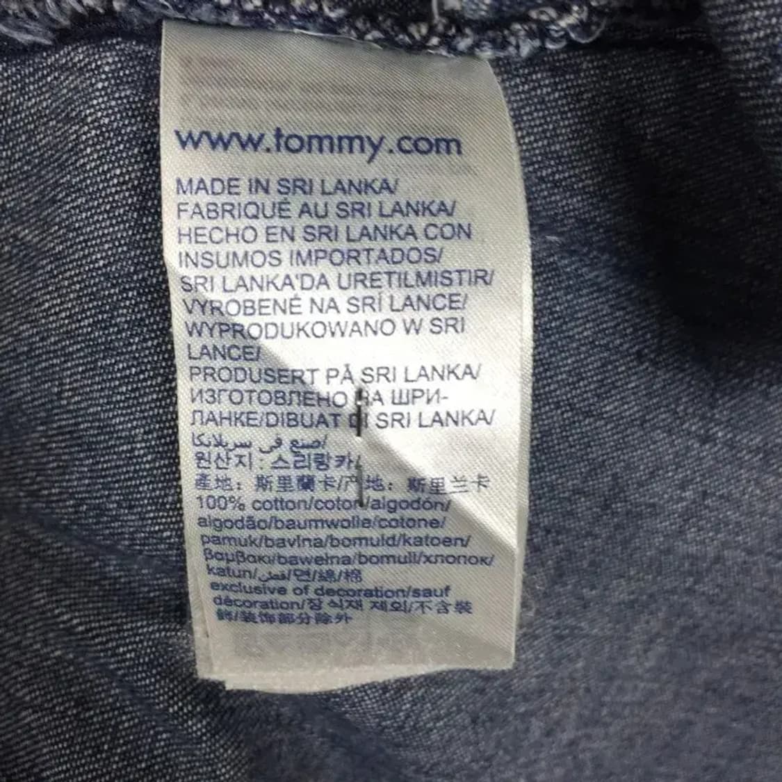 타미힐피거 여성 데님 원피스 셔츠 진청 2(US) 1100382 상품이미지10