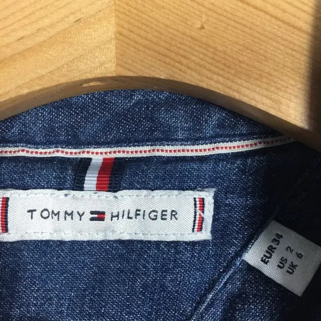 타미힐피거 여성 데님 원피스 셔츠 진청 2(US) 1100382 상품이미지9