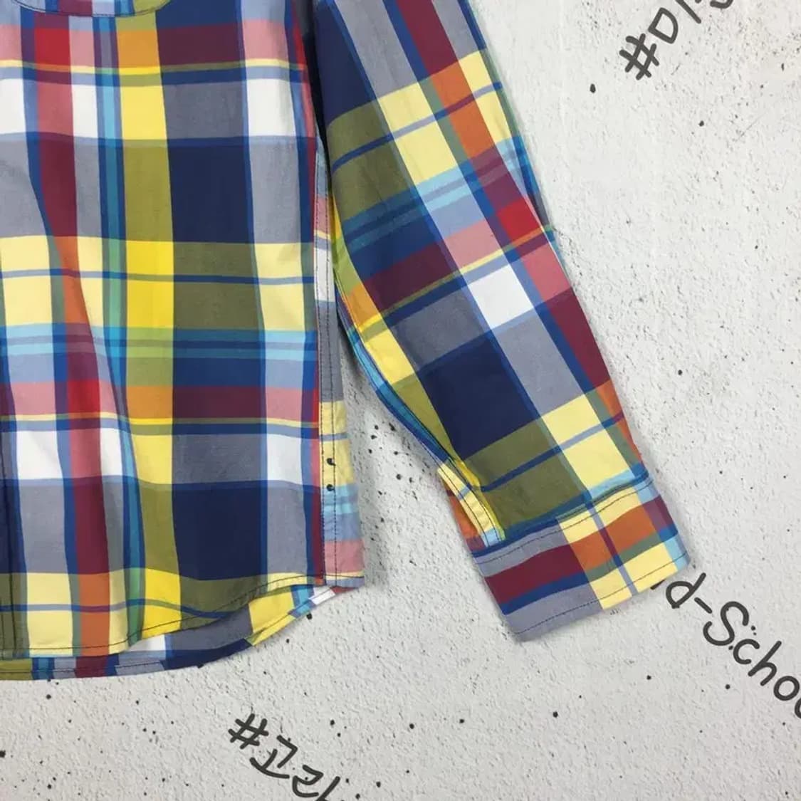 아베크롬비 머슬핏 긴팔 셔츠 다채색 S 1100381 상품이미지6