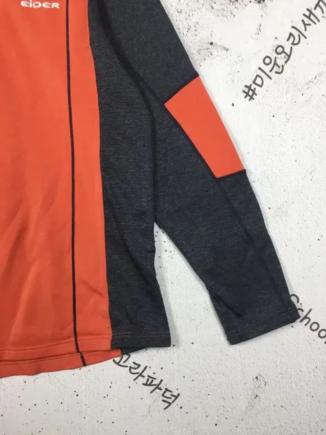 아이더 하프집업 등산 기모 긴팔 티 코랄 XL 2100172 상품이미지6