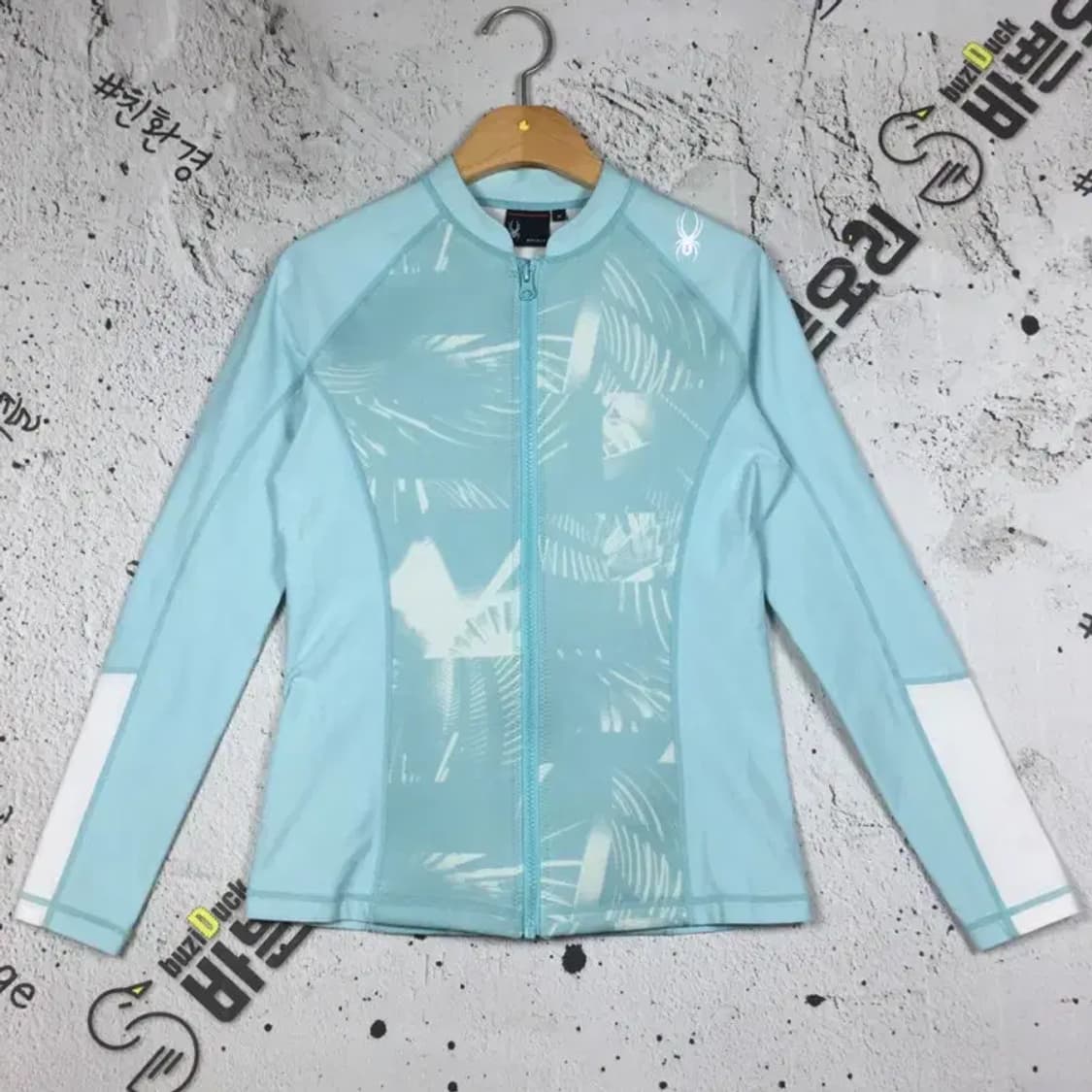 스파이더 여성 래쉬가드 긴팔 라이트 블루 M 2100173 상품이미지1