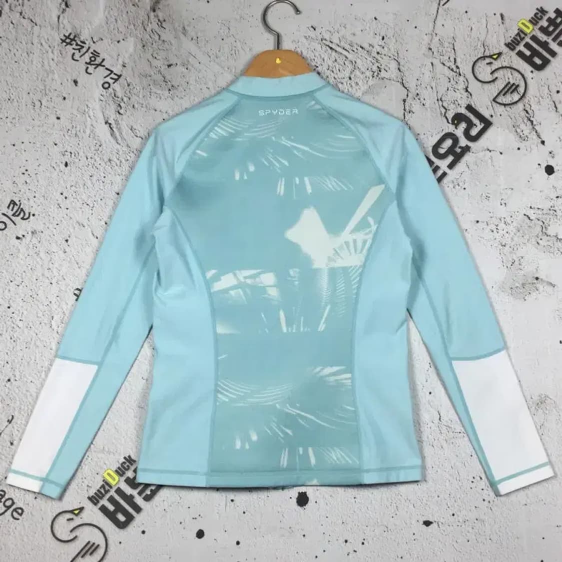 스파이더 여성 래쉬가드 긴팔 라이트 블루 M 2100173 상품이미지2