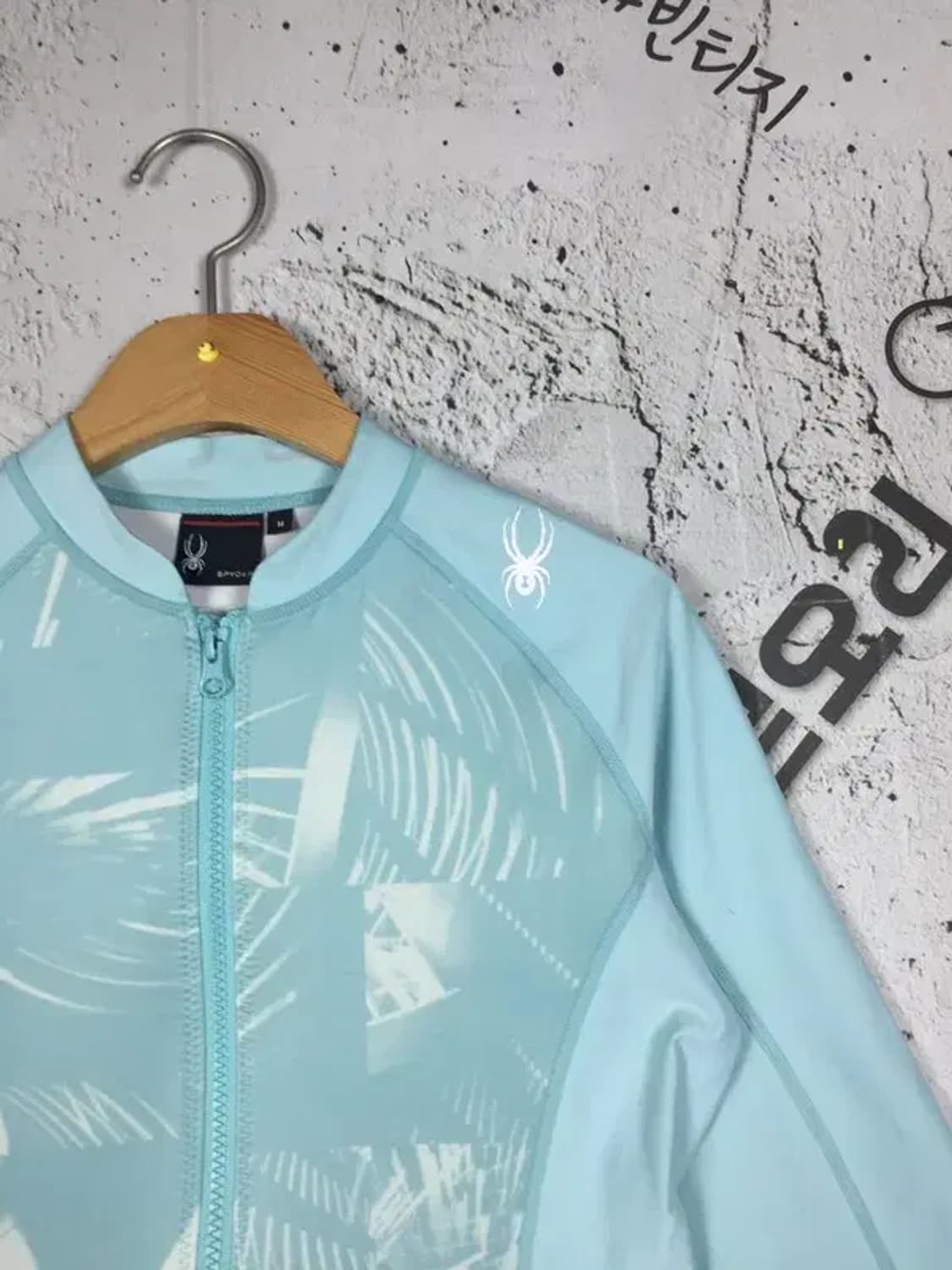 스파이더 여성 래쉬가드 긴팔 라이트 블루 M 2100173 상품이미지4