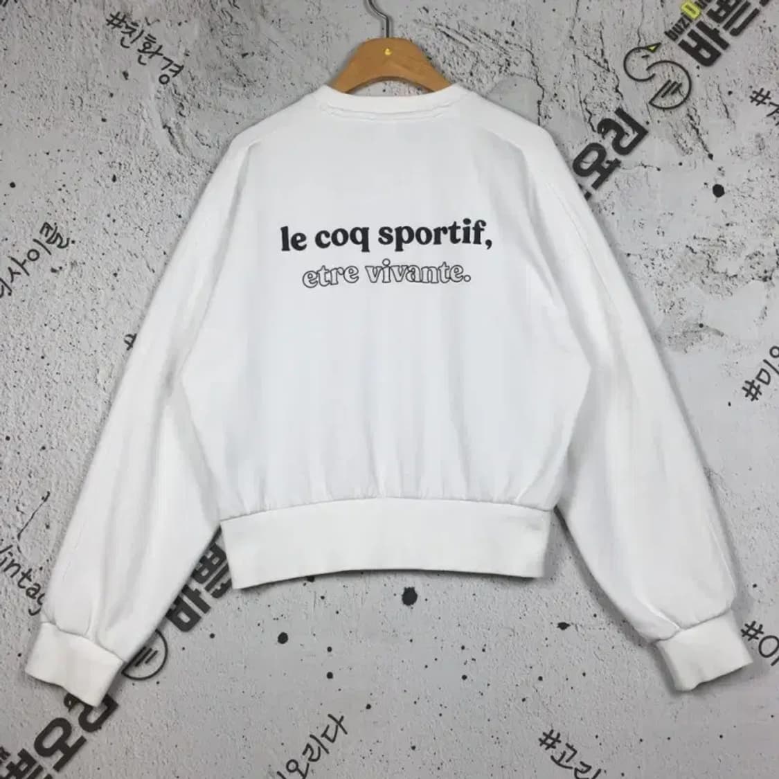 르꼬끄 여성 크롭 맨투맨  IVY 90 2200254 상품이미지2