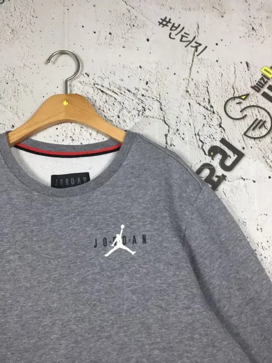 나이키 조던 기모 맨투맨 그레이 L 2200255 상품이미지4