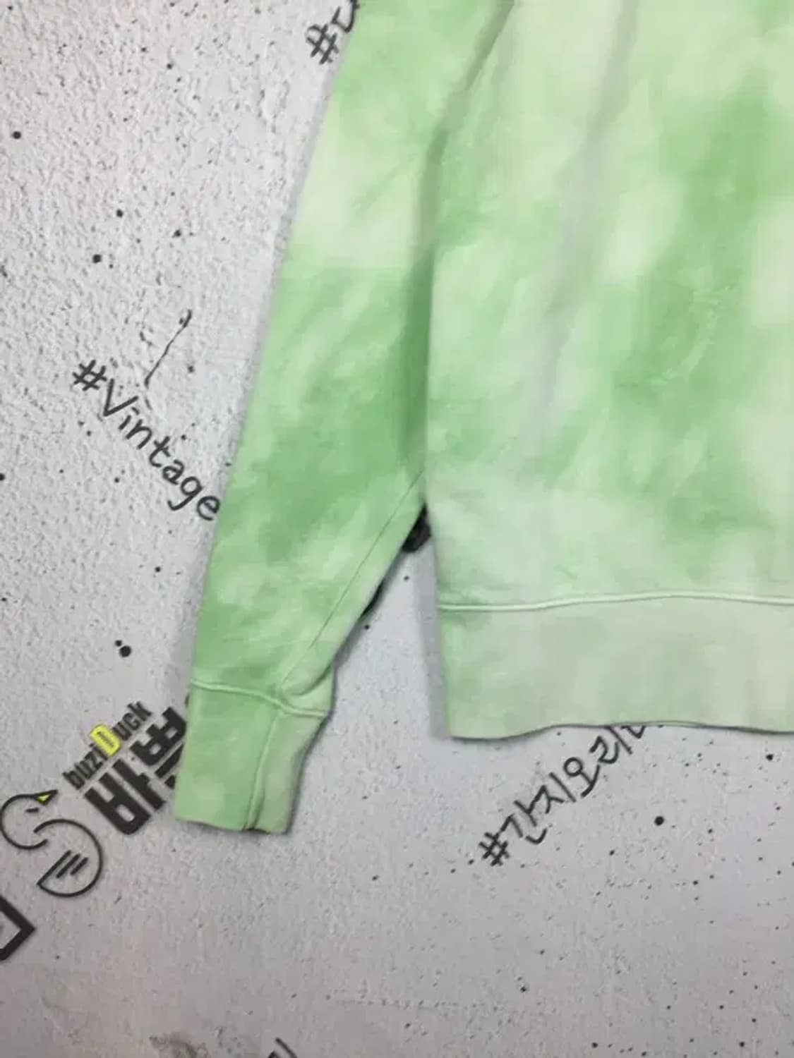 나이키 프랜치테리 자수 에시드워시 맨투맨 그린 M 2200256 상품이미지5