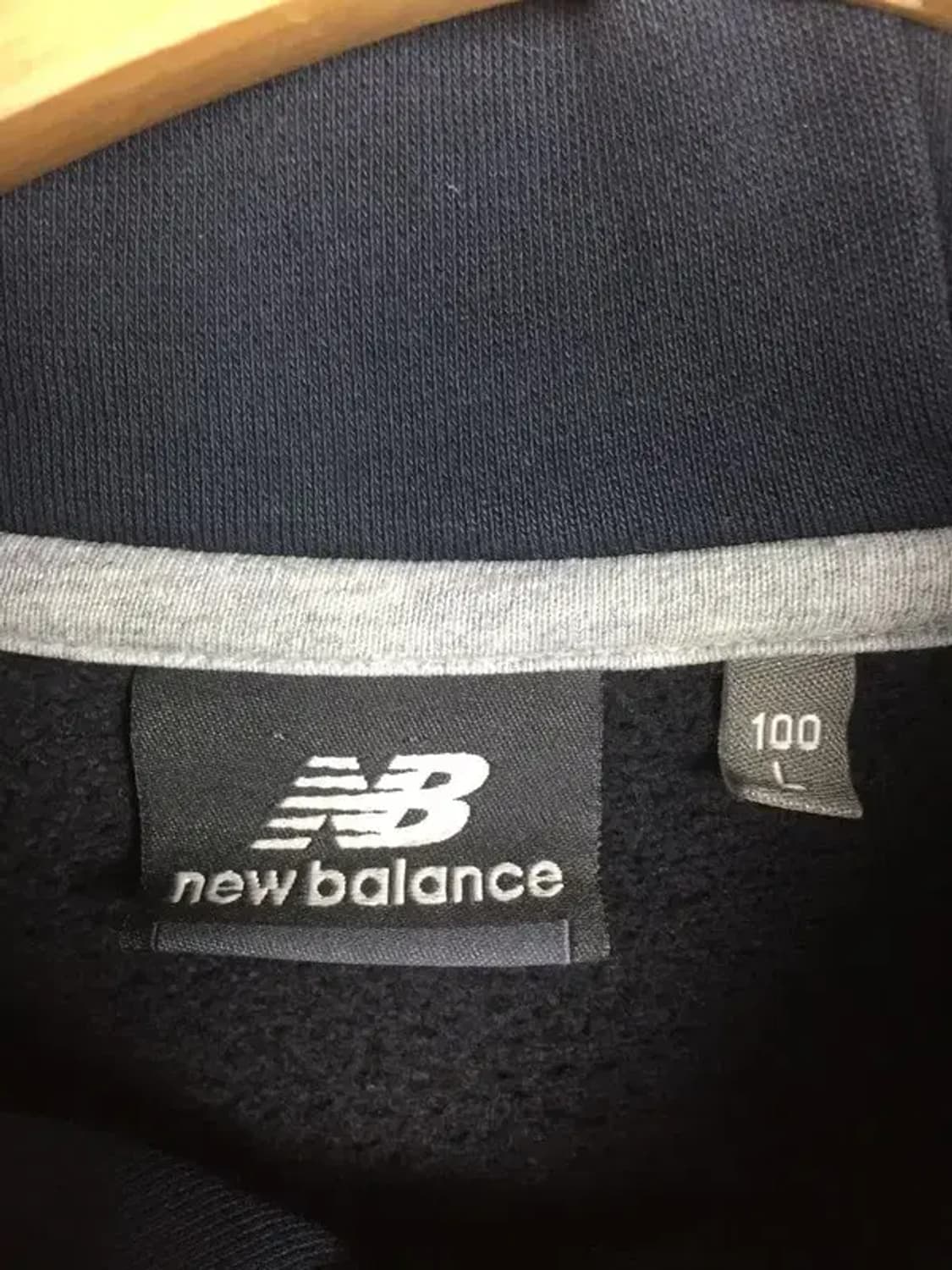 뉴발란스 기모 프린팅 후드티 블랙 L(100) 2300248 상품이미지7