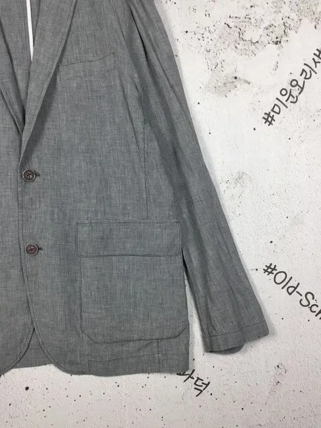 헨리코튼 마 면 혼방 블레이저 자켓 그레이 105 3200094 상품이미지6