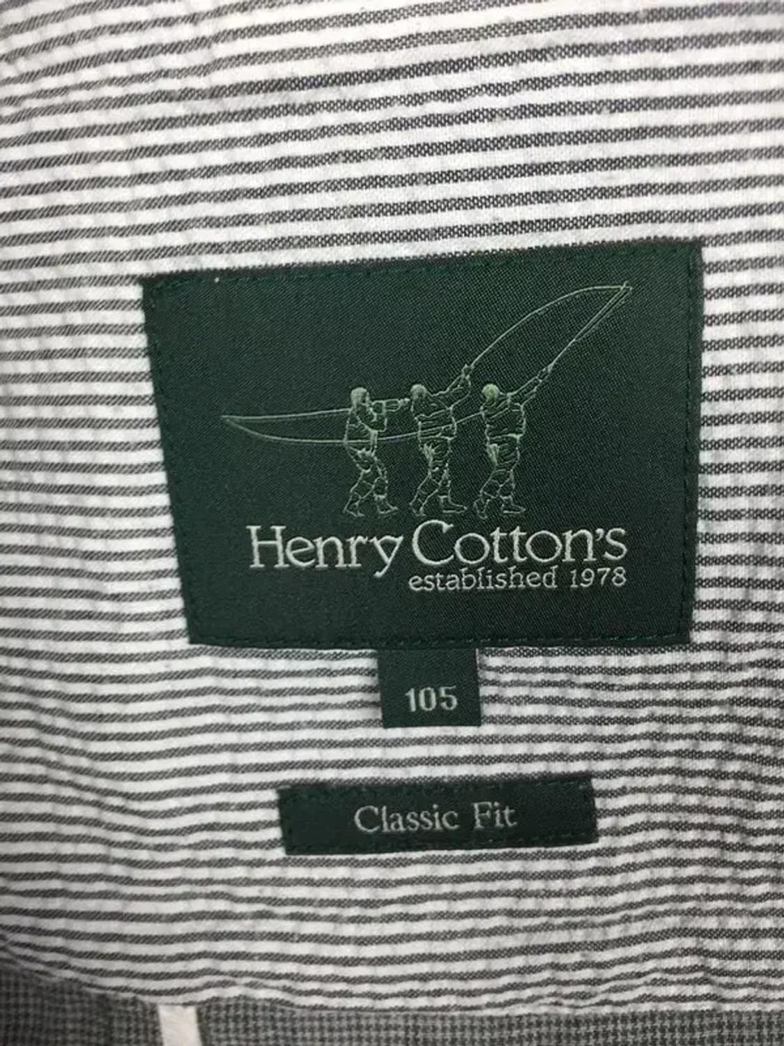 헨리코튼 마 면 혼방 블레이저 자켓 그레이 105 3200094 상품이미지8