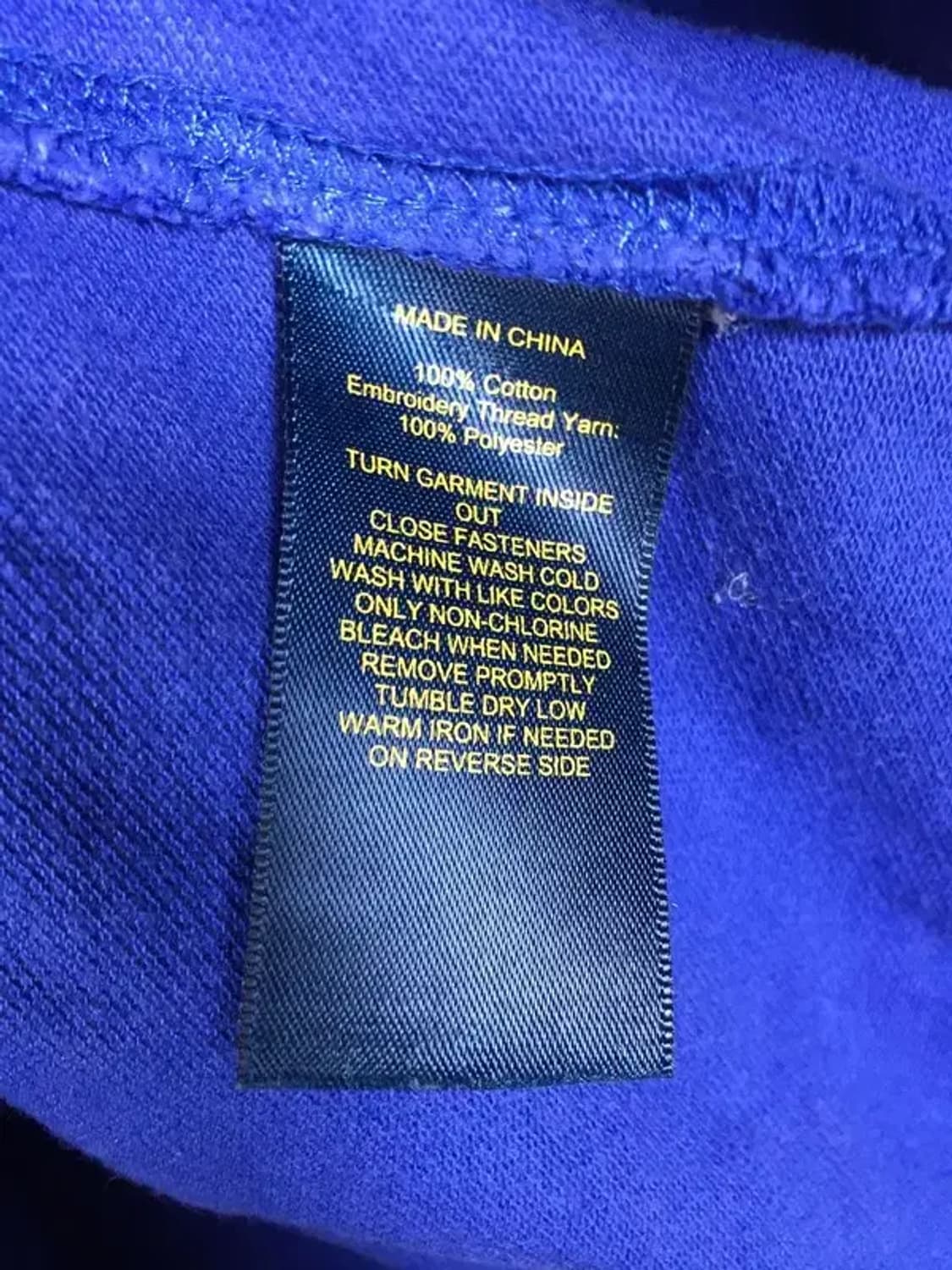 폴로랄프로렌 빅포니 후드 집업 블루 XL(18-20) 2300251 상품이미지9