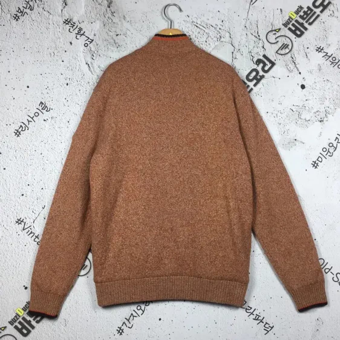 조이 골프 방풍 가디건 자켓 브라운 100 3200095 상품이미지2