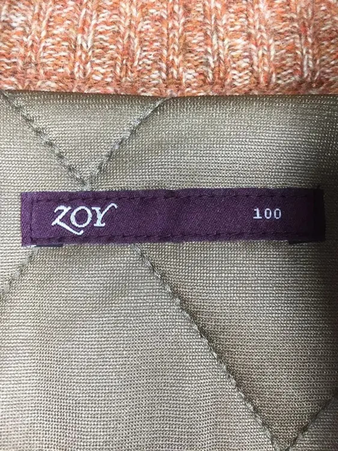 조이 골프 방풍 가디건 자켓 브라운 100 3200095 상품이미지7