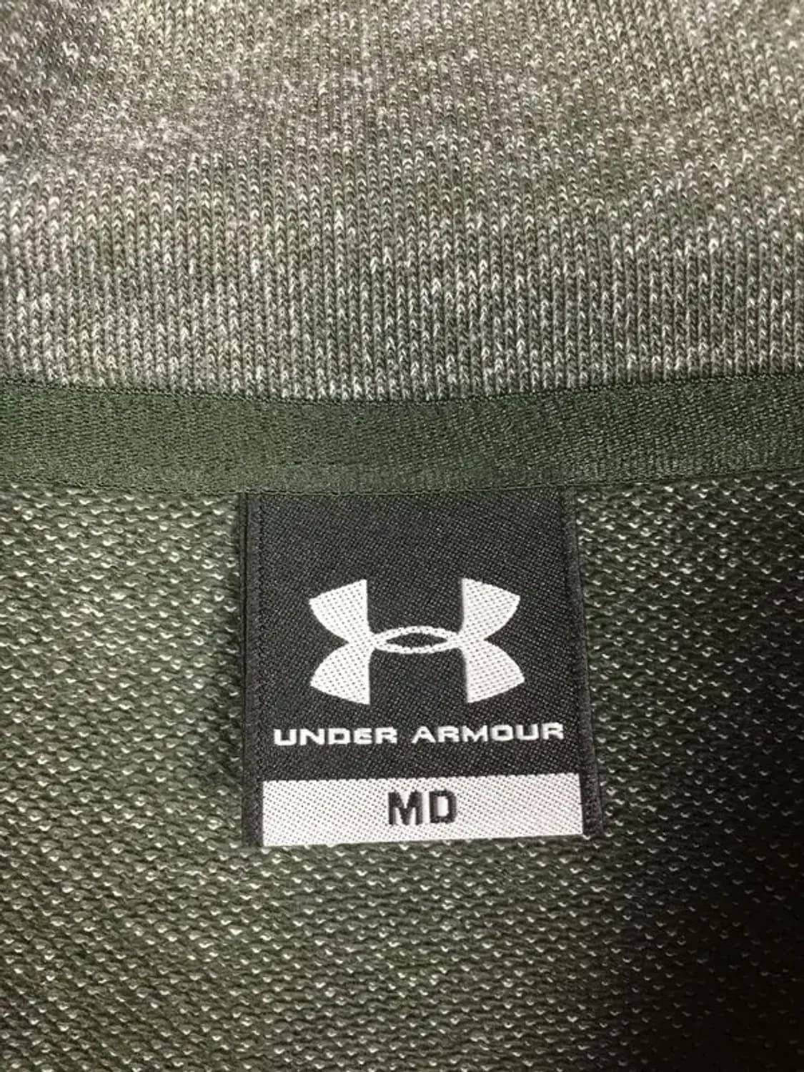 언더아머 폴리 후드 집업 그레이 MD 2300252 상품이미지7