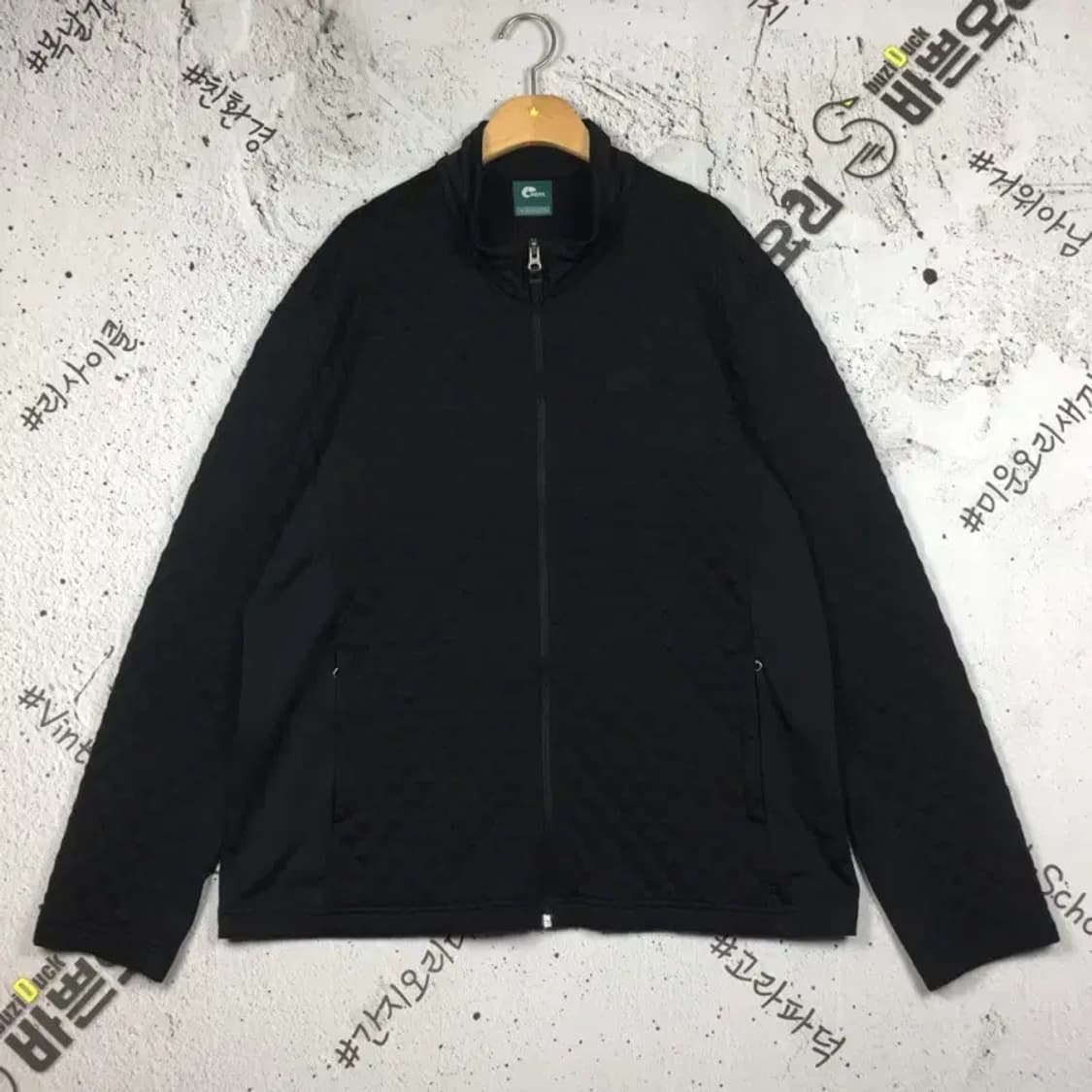 네파 퀼팅 패턴 플리스 자켓 블랙 110(XXL) 3200097 상품이미지1