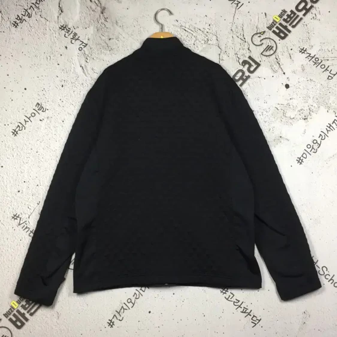 네파 퀼팅 패턴 플리스 자켓 블랙 110(XXL) 3200097 상품이미지2