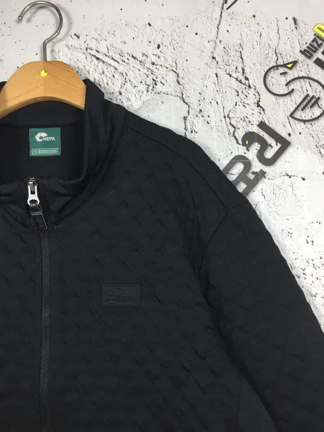 네파 퀼팅 패턴 플리스 자켓 블랙 110(XXL) 3200097 상품이미지4