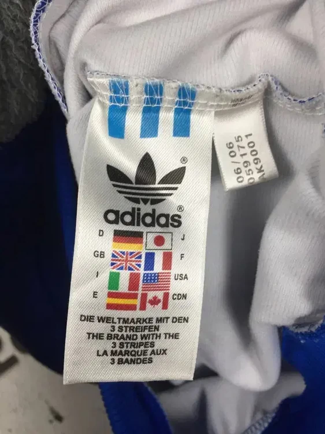 아디다스 브라질 리우데자네이루 트랙 져지 자켓 블루 95 3100263 상품이미지7