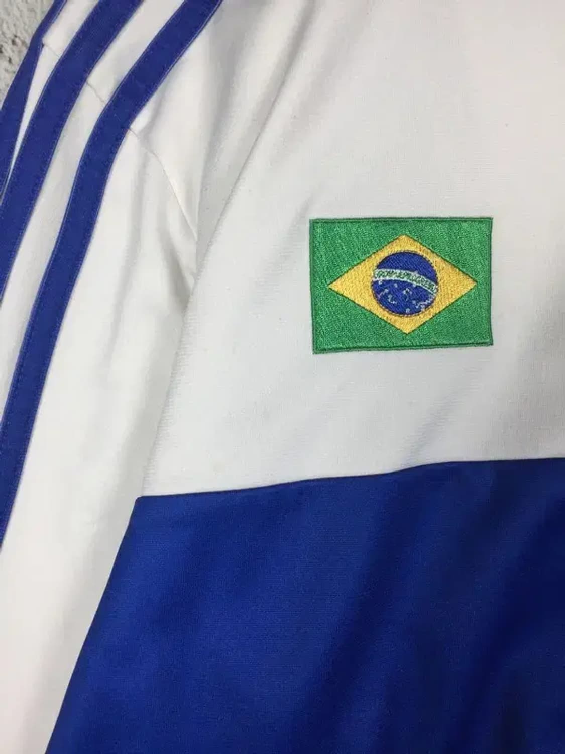 아디다스 브라질 리우데자네이루 트랙 져지 자켓 블루 95 3100263 상품이미지8