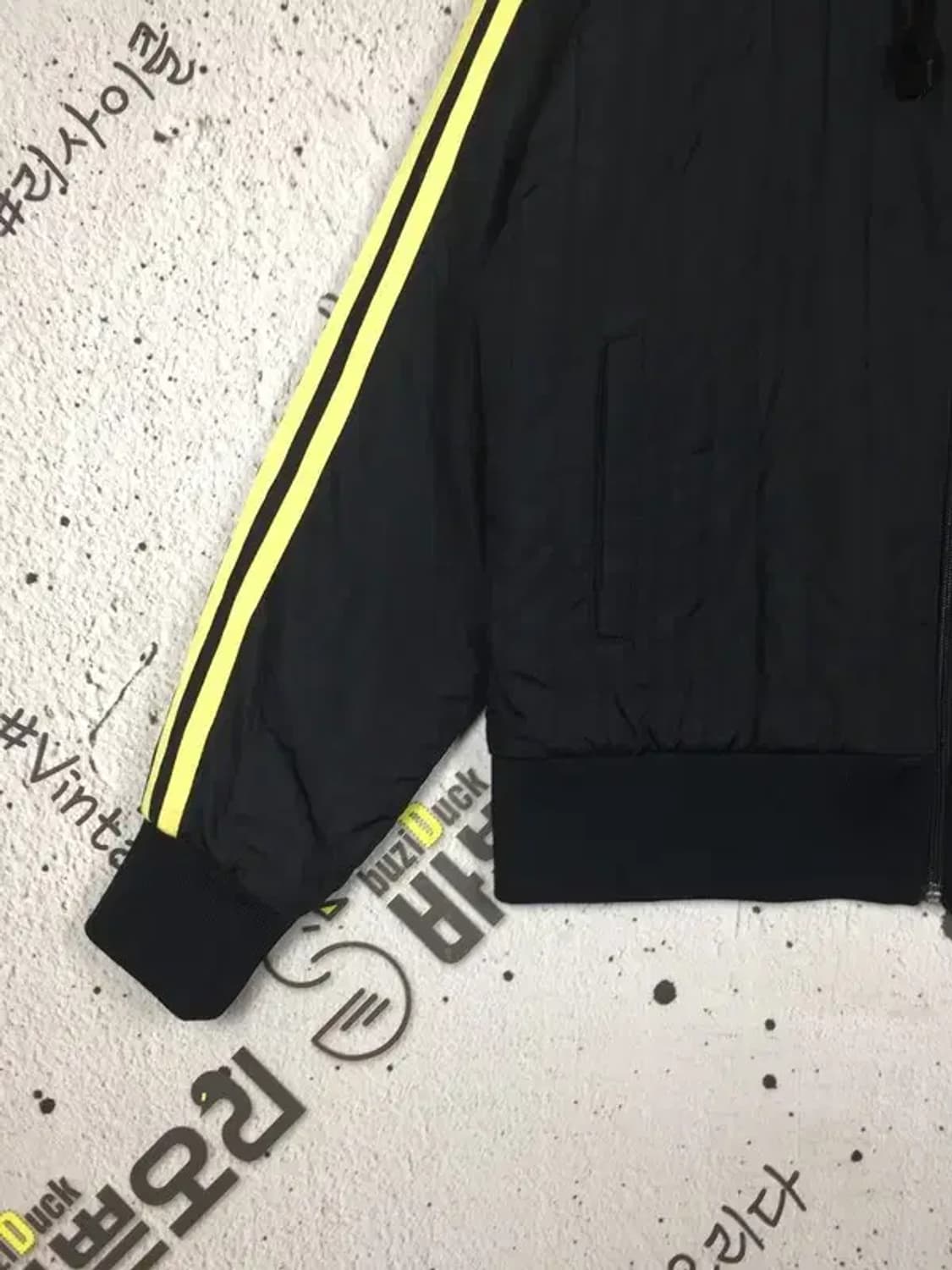 아디다스 여성 립 후드 자켓 집업 블랙 90 3400188 상품이미지5