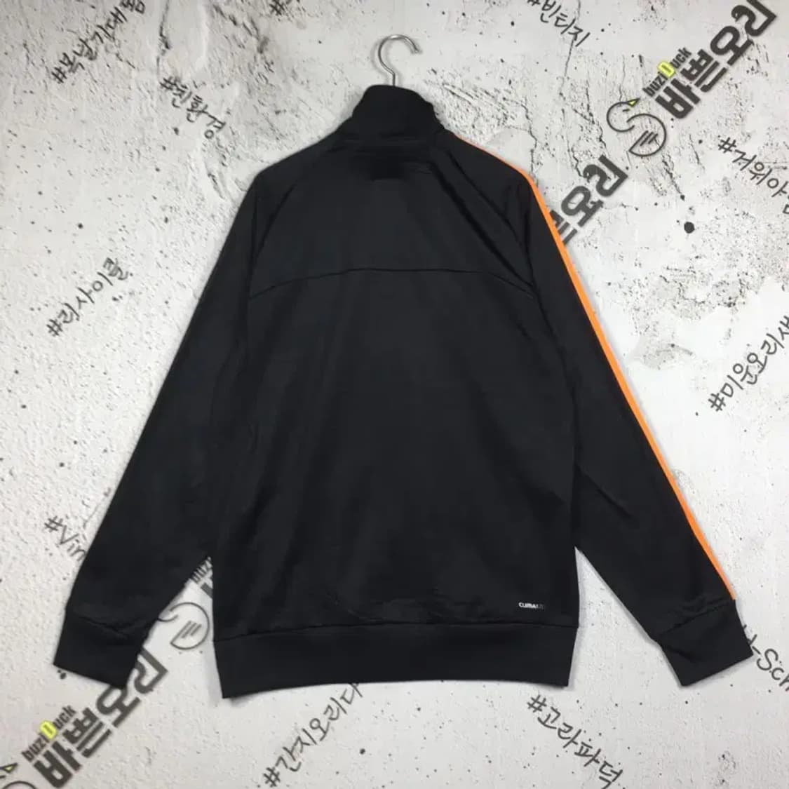 아디다스 에센셜 멀티컬러 삼선 져지 자켓 블랙 L 3100265 상품이미지2