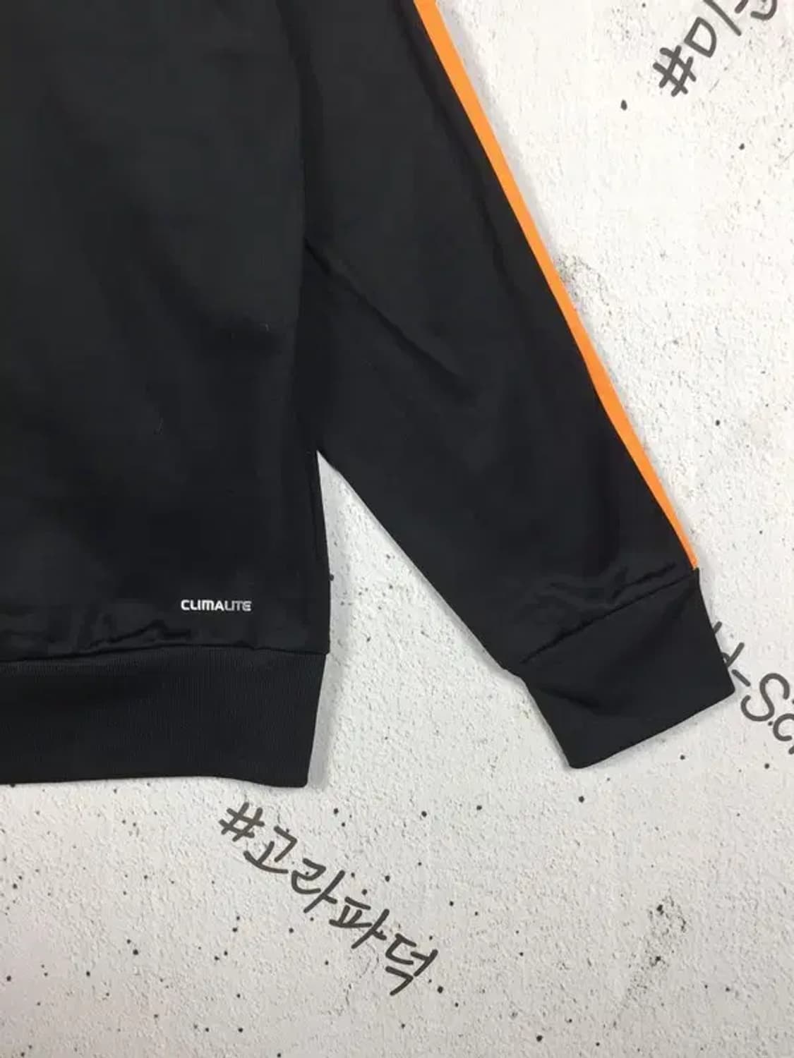 아디다스 에센셜 멀티컬러 삼선 져지 자켓 블랙 L 3100265 상품이미지7