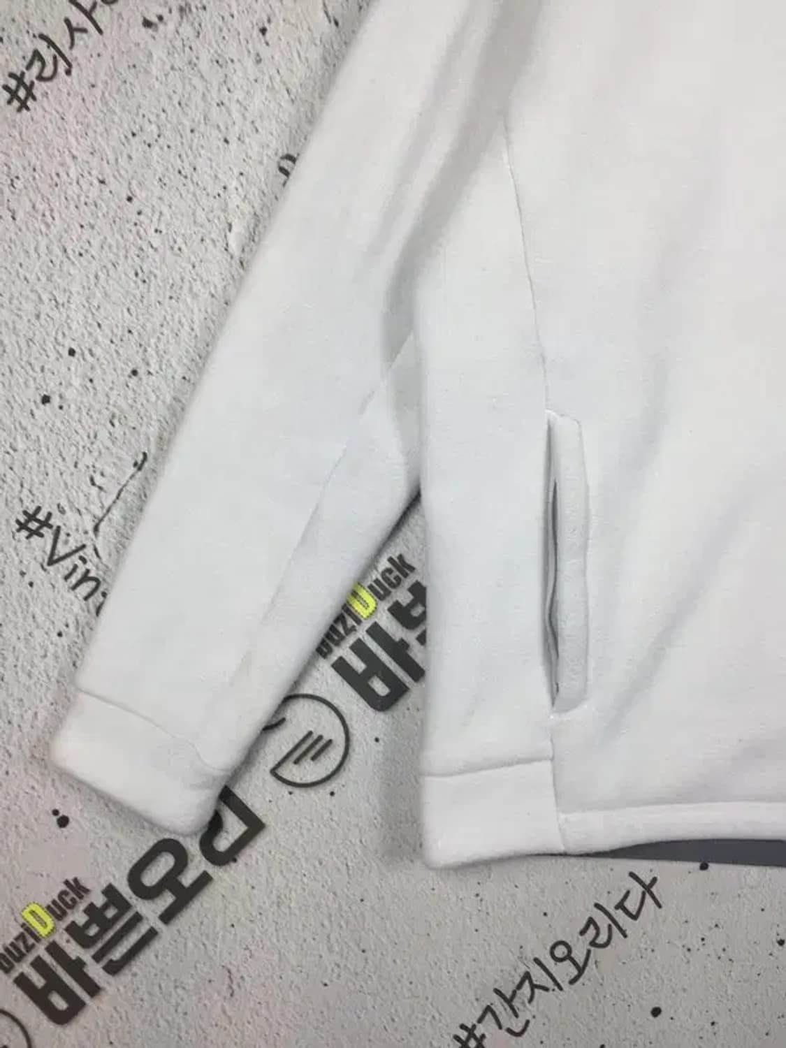 디스커버리 집업 후드 후리스 점퍼 라이트 화이트 95 3400190 상품이미지5