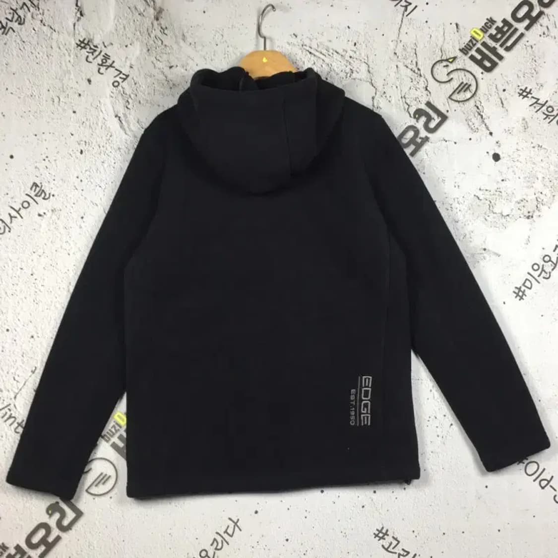 다이나핏 여성 기모 레전더리 플리스 자켓 블랙 XS(85) 3400189 상품이미지2