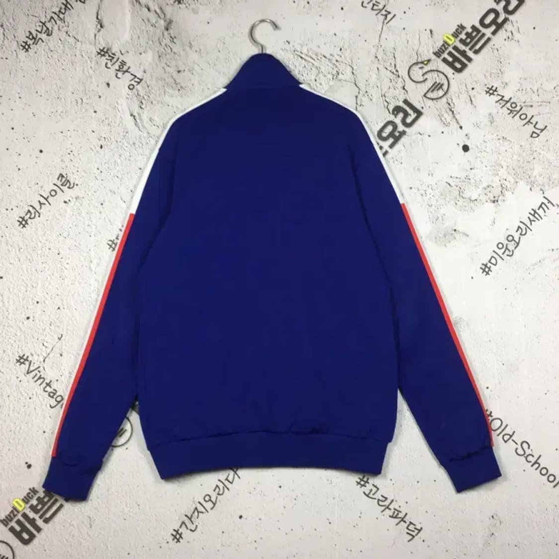 르꼬끄 사이드로고 트랙 져지 자켓 블루 95(M) 3100266 상품이미지2