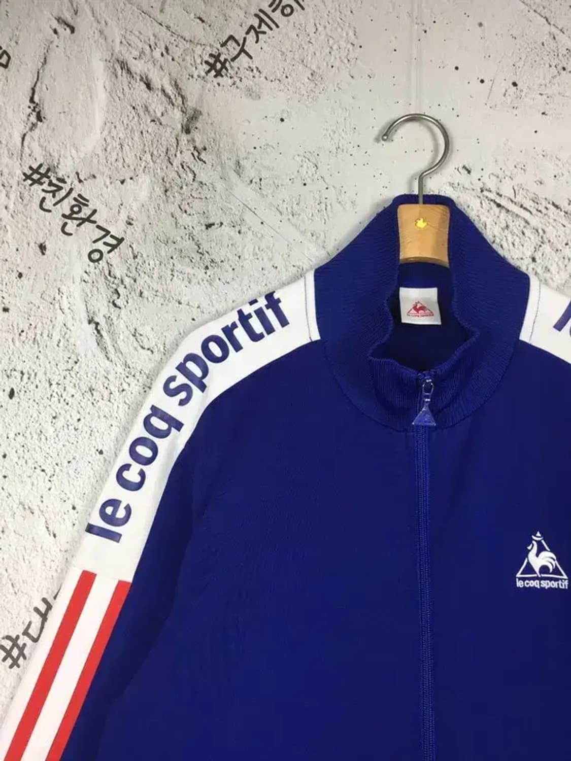 르꼬끄 사이드로고 트랙 져지 자켓 블루 95(M) 3100266 상품이미지5