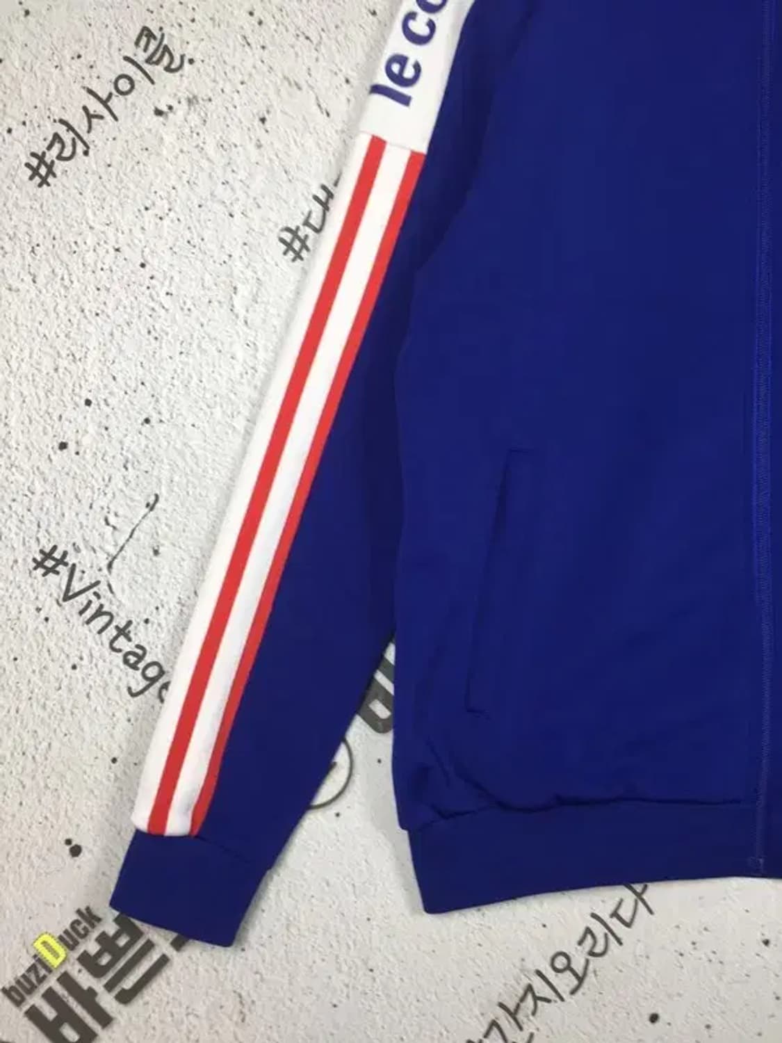 르꼬끄 사이드로고 트랙 져지 자켓 블루 95(M) 3100266 상품이미지6