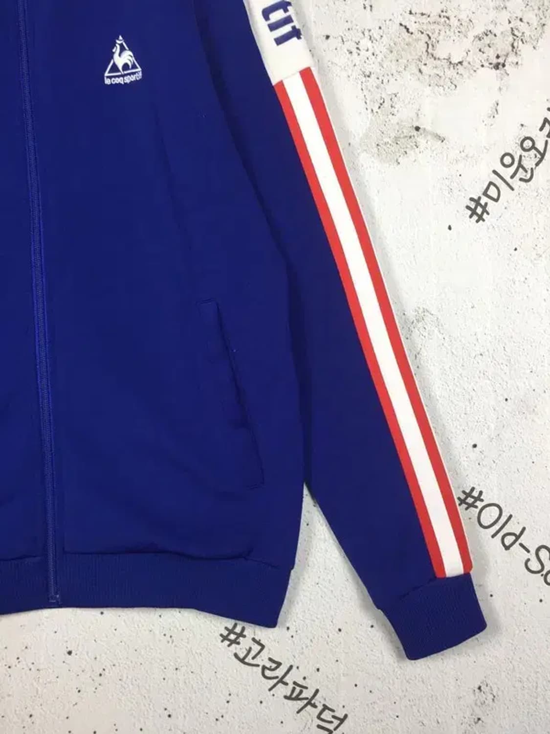 르꼬끄 사이드로고 트랙 져지 자켓 블루 95(M) 3100266 상품이미지7