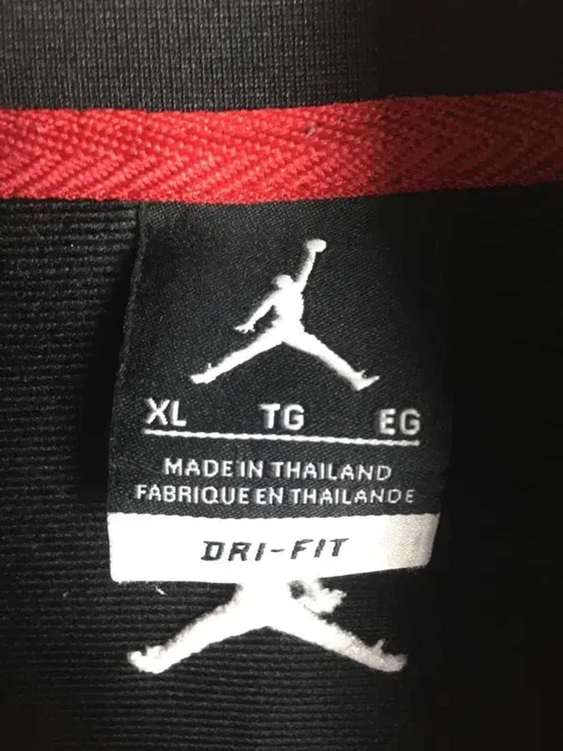 나이키 조던 레드라인 져지 자켓 블랙 XL(110) 3100267 상품이미지8
