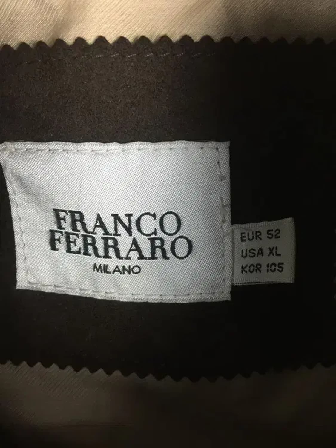 프랑코 페라로 모직 하프 점퍼 자켓 그레이 105 3400193 상품이미지9