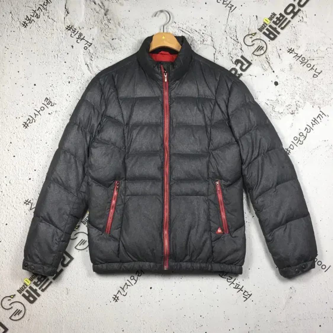 르꼬끄 구스다운 패딩 점퍼 그레이 L 3400194 상품이미지1