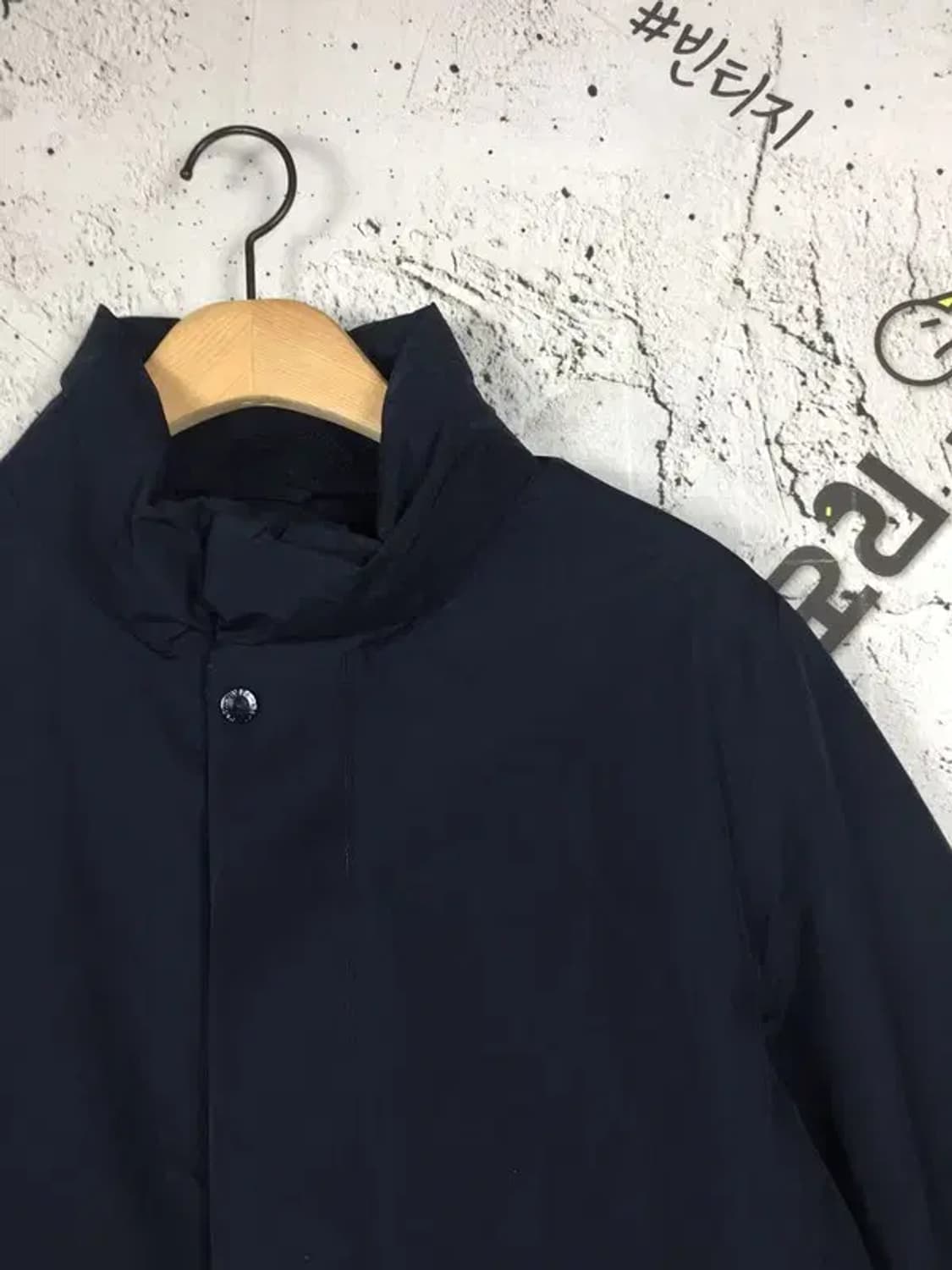 네파 고어텍스 구스다운 패딩 점퍼 코트 네이비 95 3400203 상품이미지5