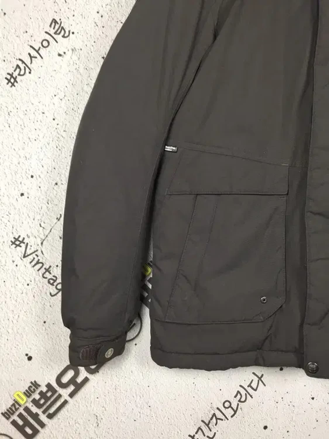 빈폴 여성 덕다운 숏 패딩 점퍼 빈티지 그레이 85 3400197 상품이미지6