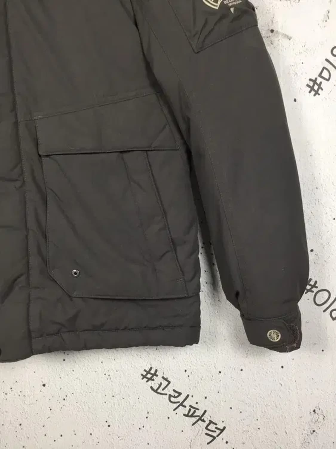 빈폴 여성 덕다운 숏 패딩 점퍼 빈티지 그레이 85 3400197 상품이미지7