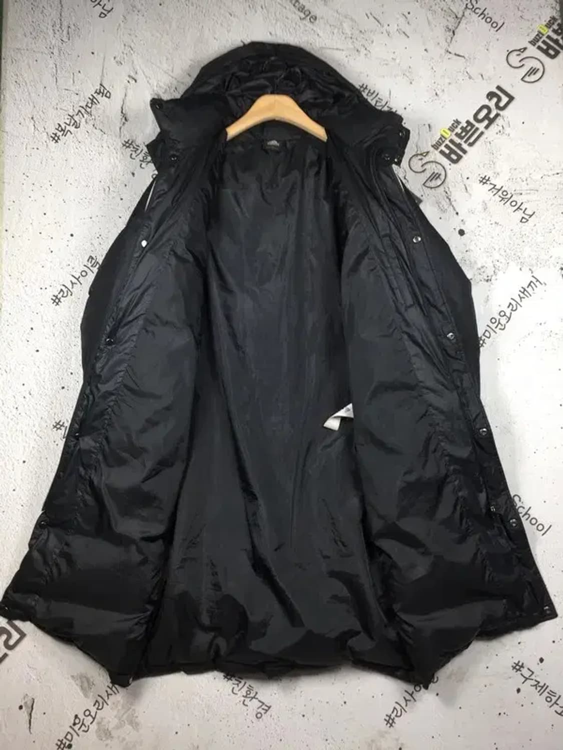 아디다스 티로11 덕다운 롱패딩 점퍼 레드블랙 95 3400200 상품이미지4