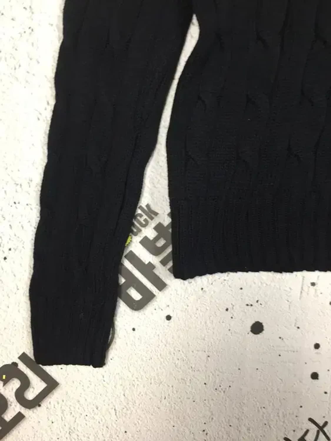 폴로랄프로렌 여성 라운드 케이블 니트 블랙 M 2400116 상품이미지5