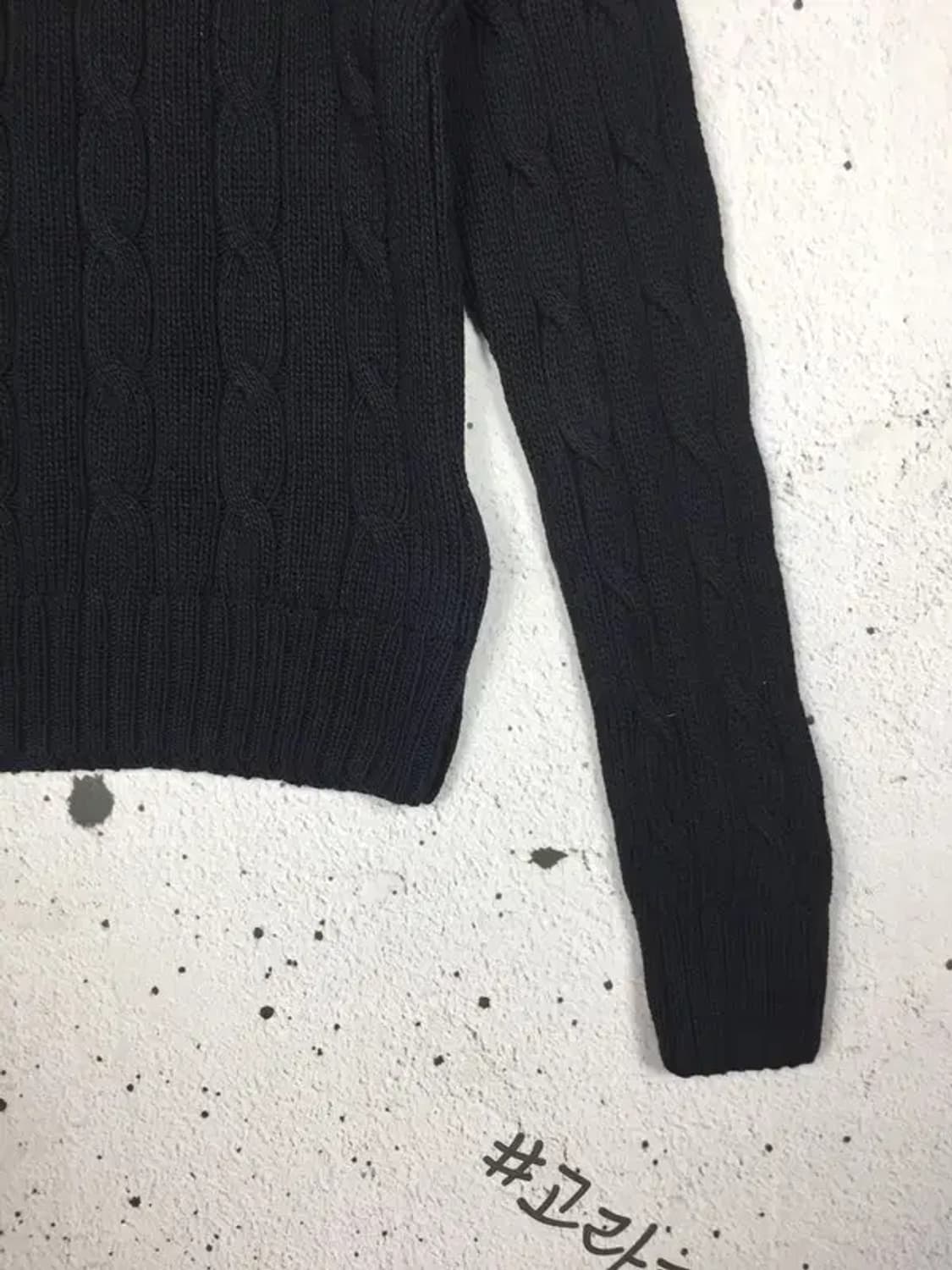 폴로랄프로렌 여성 라운드 케이블 니트 블랙 M 2400116 상품이미지6