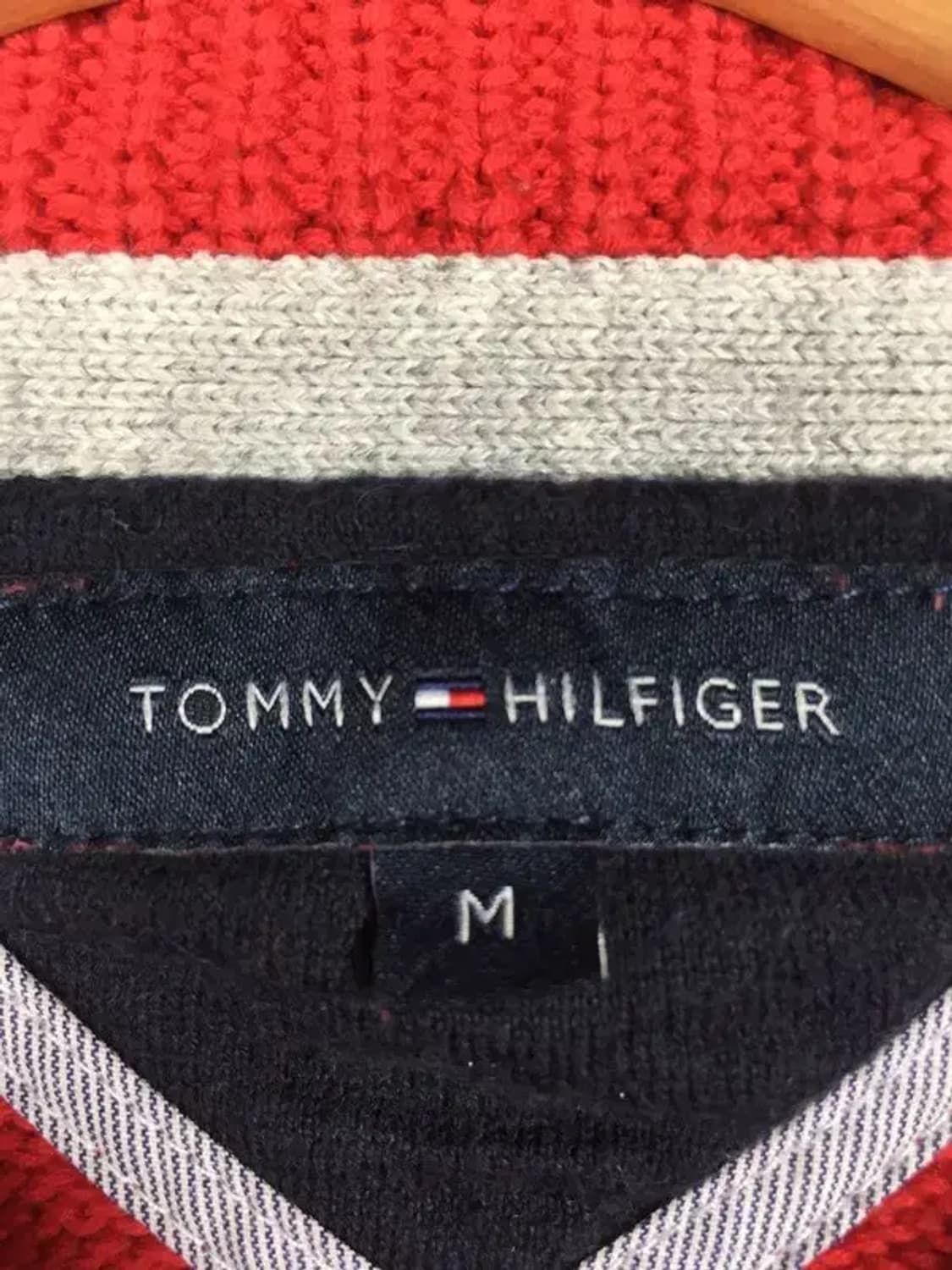 타미힐피거 스웨터 니트 네이비 스트라이프 M 2400111 상품이미지8