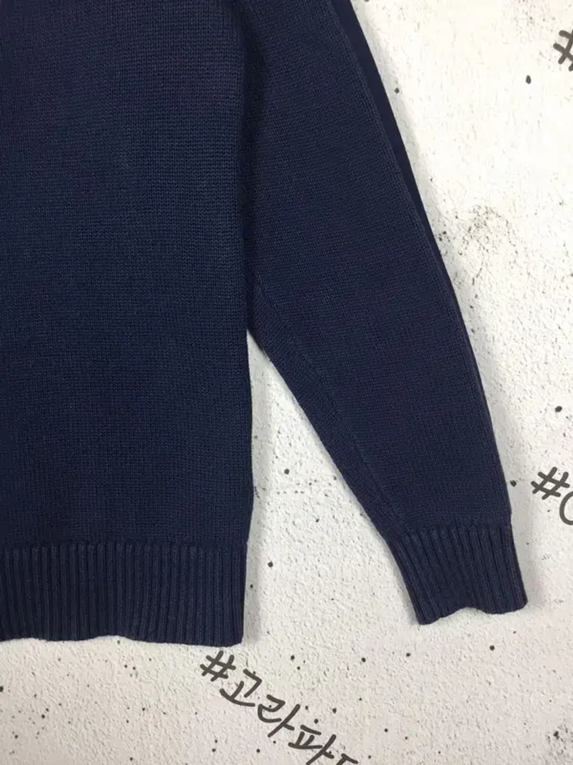 타미진스 아웃라인 테이핑 니트 빈티지 네이비 S 2400114 상품이미지7